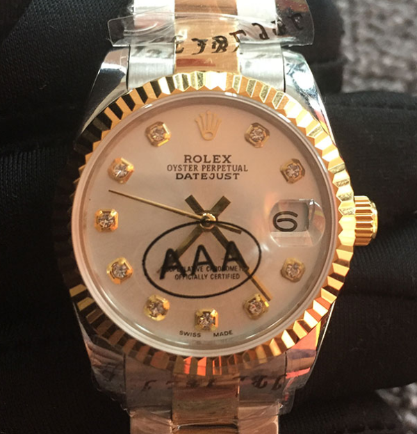 ハイエンド！デイトジャスト☆スイス ETA2836ムーブ搭載！30mm・rlx1558