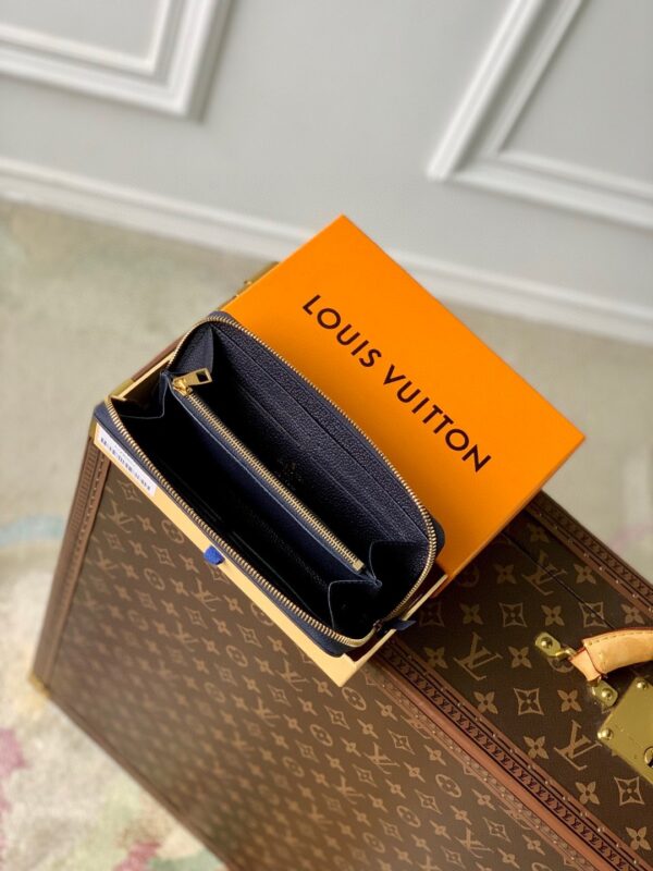 M83594【エレガントなバイカラー】LOUIS VUITTON★Clemence 長財布 - 画像 (6)