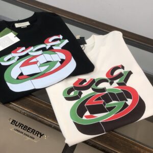 GUCCIグッチ24年春夏最新カップル用半袖Tシャツ