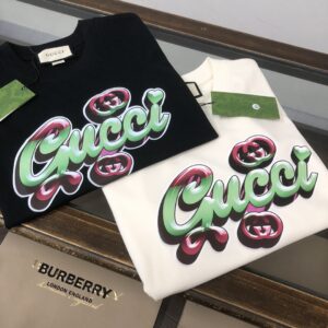 GUCCIグッチ2024春夏最新カップル用半袖Tシャツ