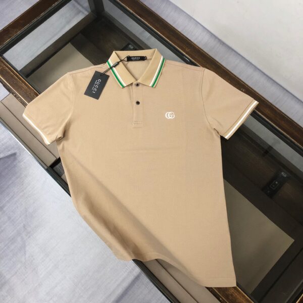 GUCCIグッチ2024年春夏最新のメンズ半袖ポロシャツ142630 - 画像 (2)