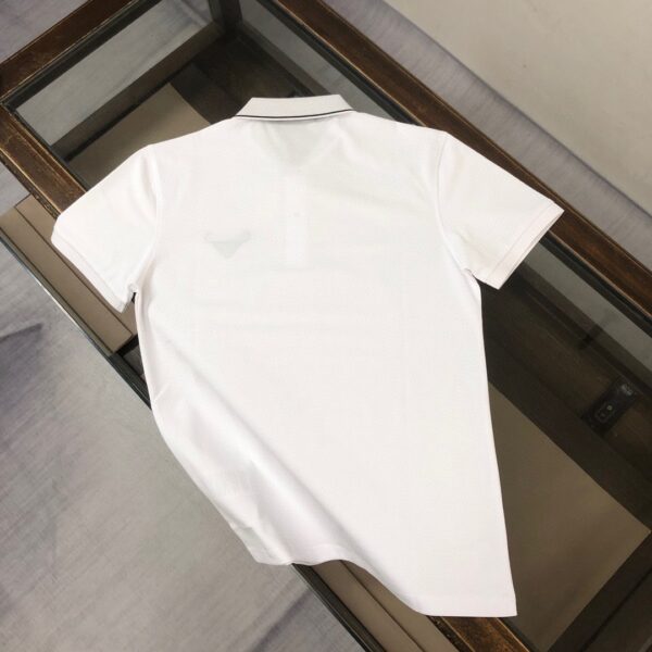 PRADAプラダ2024年春夏最新のメンズ半袖ポロシャツ142631 - 画像 (3)
