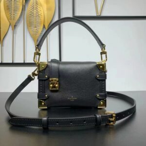 M23817*トップ品質*サイドトランク PM 2way ショルダーバッグ ブラック