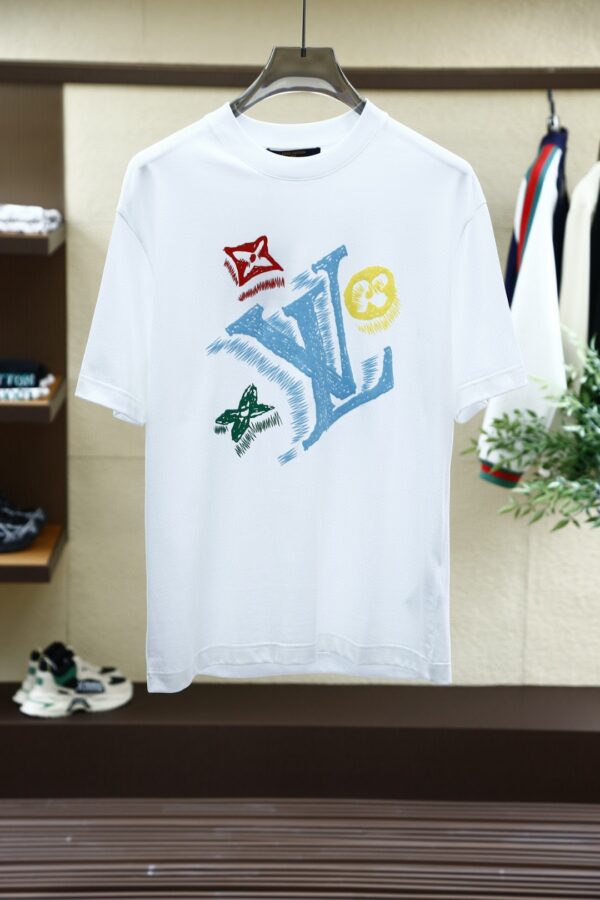 LV-ルイヴィトン-2024 SSメンズ半袖Tシャツ143056