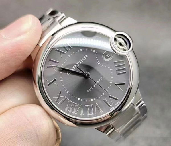 カルティエ自動巻き腕時計40mm☆crt01052