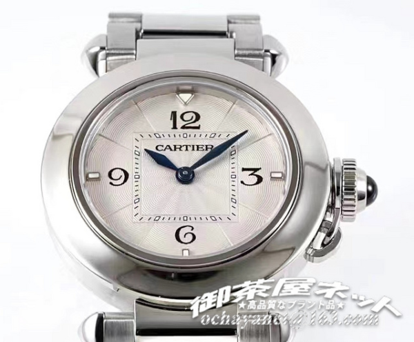 AF工場！カルティエ パシャ ドゥ 30mm WSPA0021 シルバー レディース時計crt51345