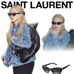 SAINT LAURENTパク・チェヨンと同じサングラスSLM115