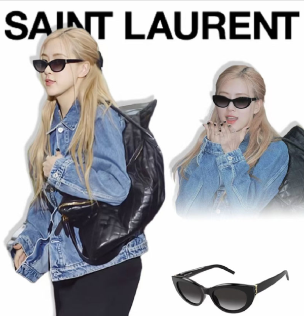 SAINT LAURENTパク・チェヨンと同じサングラスSLM115
