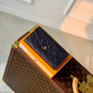「M82557」Sarah Wallet モノグラム二つ折り長財布☆原