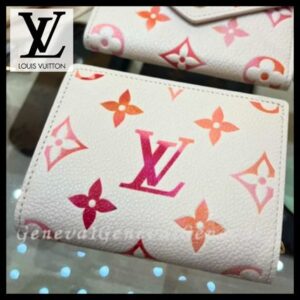 M83481大人かわいいグラデが魅力Louis Vuitton クレアウォレット★原