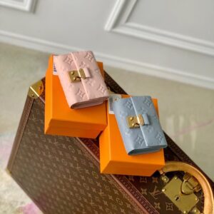 M80880・モノグラム アンプラント三つ折り財布★原